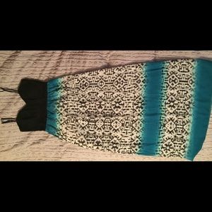 Three Pink Hearts Sun Dress